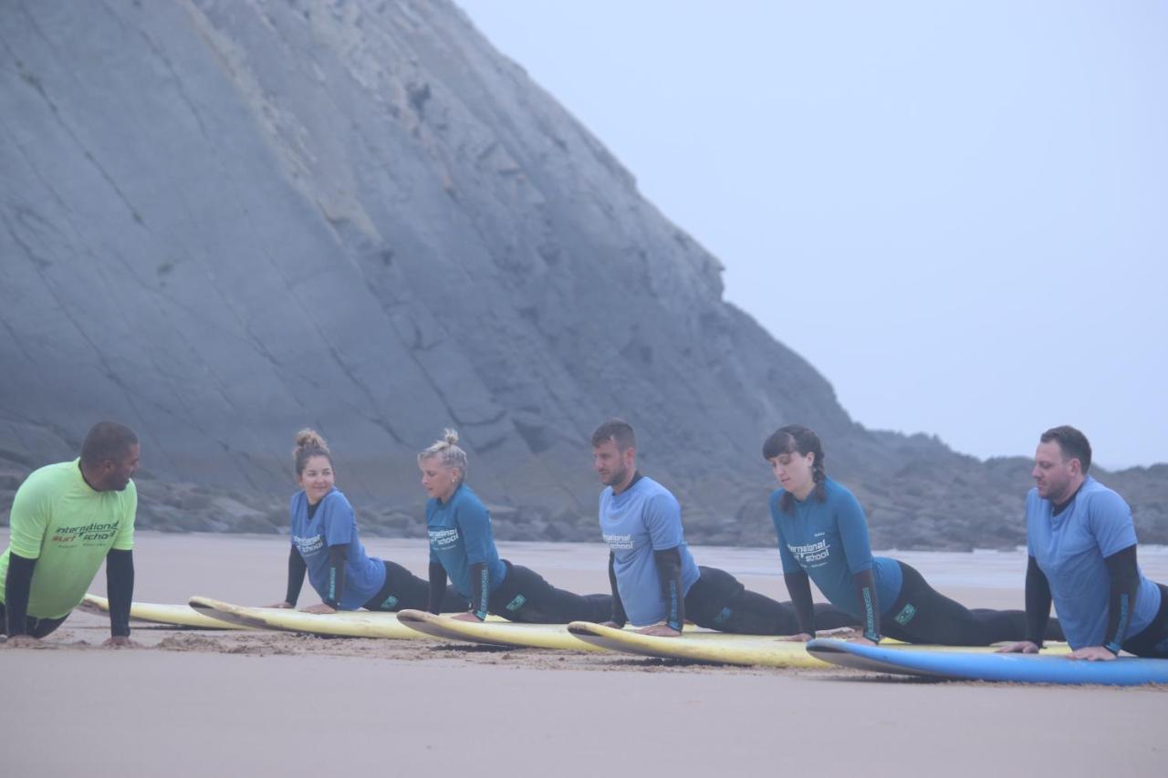 فندق International Surf School & Camp ساغريش المظهر الخارجي الصورة